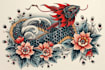 create custom traditional tattoo logo designs