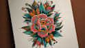 create awesome old school tattoo style design