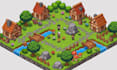 create 2d top down pixel art tileset pixel game tilemap rpg game environment