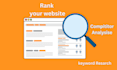 competitor analysis and keyword research for SEO