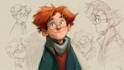 sketch your cartoon character