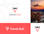 make eye catching bull head logo design 1 day
