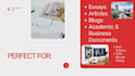 provide professional proofreading and editing with fast delivery