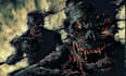 do a creepy and dark horror art illustration
