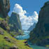 create environment concept art and illustration