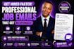 rewrite job application and email to get more responses