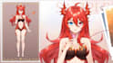draw and rig a custom vtuber model, live2d rigging  in anime style for streaming