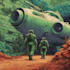 design sci fi mecha and robot concept art