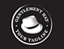 design realistic gentleman hat logo with express delivery