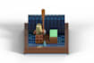 movie scene recreated with lego