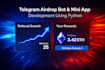 develop a high speed solana sniper bot and telegram copy trading bot