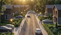 model 3d architectural master plan,site plan layout,community aerial view render