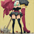 draw anime character illustration with cinematic lighting