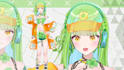 rig live2d cubism half body vtuber model toggles expression for virtual avatar