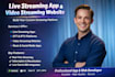 develop live streaming app video streaming website