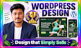 create wordpress website design, redesign, ecommerce website development