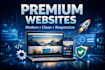 build a super premium website tailored to your vision