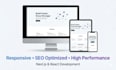 develop a responsive web app using next js and react