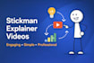 create engaging stickman explainer videos