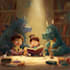 create consistent characters children storybook illustration
