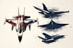design high quality vintage fighter jet
