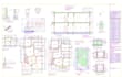 draft 2d architecture plan, master plan,2d revit drawing,3d bird eye view layout