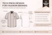 create factory ready fashion tech pack for production