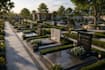 do 3d graveyard design, cementery, headstone, cemetery, burial ground design