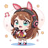 draw png tuber model for streaming in chibi vtuber style