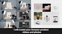 do amazon any product images video with model