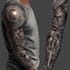 create a tattoo design of tattoo sleeve