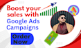 create and manage google ads campaigns
