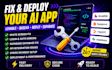 fix, deploy app convert your lovable ai web app to IOS app, android app