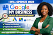setup and optimize your google my business local seo