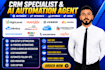 setup construction crm jobber jobnimbus acculynx gohighlevel hubspot automation
