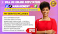 improve online reputation management, ORM, services to suppress negative links