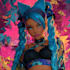 create commercial, vtuber, original character, furry art