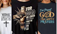 make custom christian t shirt design