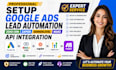 setup google ad lead zoho crm zapier automation gohighlevel make api integration