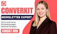 setup convertkit newsletter kit landing page convertkit email sequence expert