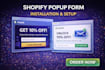 set up lead capture popup on shopify