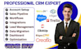 setup espocrm creatio salesforce clickup vtiger trello bitrix24 crm integration