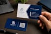 design modern luxury business card and visiting card