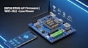 build esp32 rtos firmware for battery powered iot devices