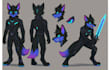 furry ref sheet anthro sfw or nsfw fursona ref sheet furry references sheet