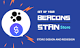 set up your stan store, beacons ai and online course upload