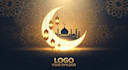 make ramadan opener and eid greetings logo animation video