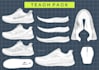 design professional running footwear and techpack