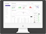 create modern saas dashboard UI UX design in figma