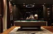 design cozy cigar room, private lounge rendering, interior dim lightning setup